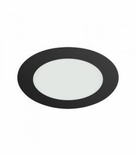 Oprawa typu downlight SMD LED WAFEL LED C 12W BLACK CCT czarny Struhm 04745