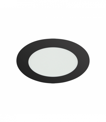 Oprawa typu downlight SMD LED WAFEL LED C 9W BLACK CCT czarny Struhm 04743