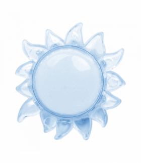 Lampka wtykowa LED SLONCE LED 0,4W BLUE biały Struhm 02060