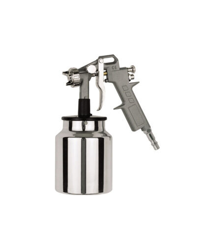 Pistolet lakierniczy ze zbiornikiem dolnym, Mega 66244