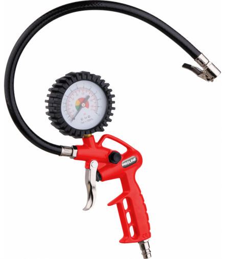 Pistolet do pompowania z manometrem, CE, Proline 66346