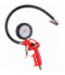 Pistolet do pompowania z manometrem, CE, Proline 66346