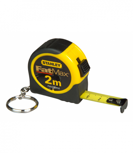 Miara, taśma miernicza, zwijana, Brelok FatMax 2m Stanley 338561