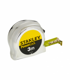 Miara, taśma miernicza, zwijana, Micropowerlock 3m/19mm [k] Stanley 335220