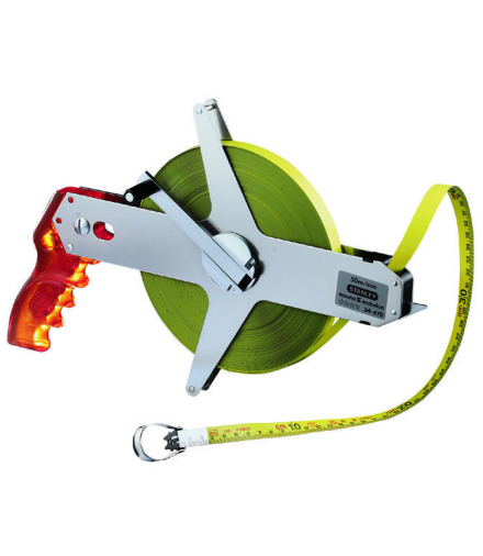 Miara, taśma miernicza, zwijana, 30m master II, taśma ze stali węglowej mabolon [k] Stanley 344771