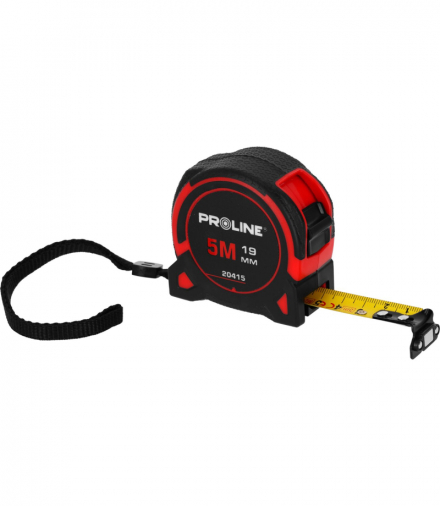 Miara, taśma miernicza, zwijana, 3m/16mm magn.nyl.zaw, CE, Proline 20413