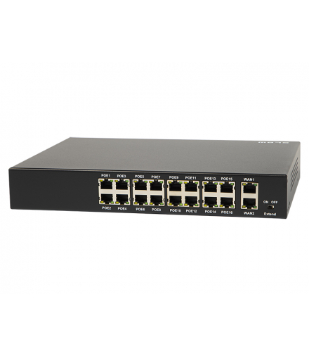 Switch POE, 16xPOE, 100Mbs 240W BL-SW18-16P 2×Uplink Blow 77-937