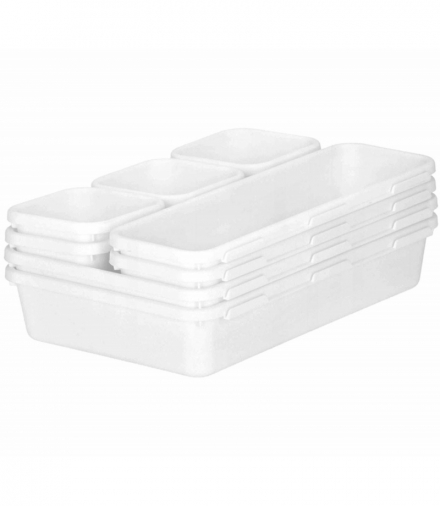 Modułowy organizer 8szt biały ATL AG641C