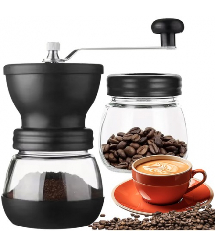 Młynek do mielenia kawy, ręczny do kawy i przypraw z możliwością mielenia orzechów i ziół Ruhhy 24343 00024343