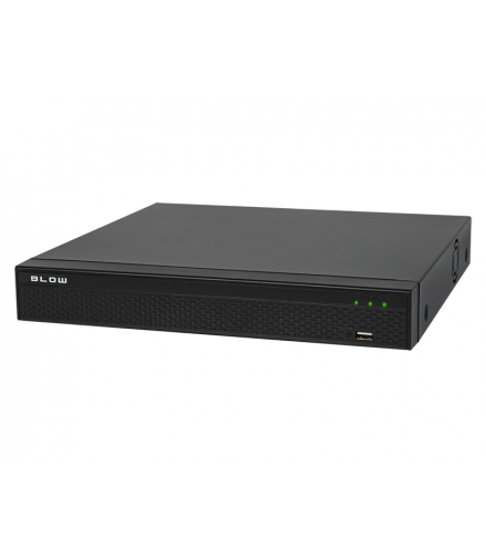 Rejestrator IP 16 kanałów POE BL-N16081P 8MP 1xHDD Blow 77-837