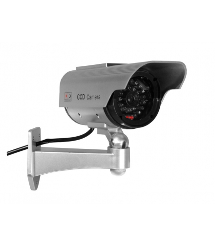 Atrapa kamery SOL1200 Solarna migająca dioda naklejka gratis CE CEN-28884