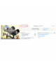Atrapa kamery tubowej, diody IR LED, srebrna, IR9000S CE CEN-32318
