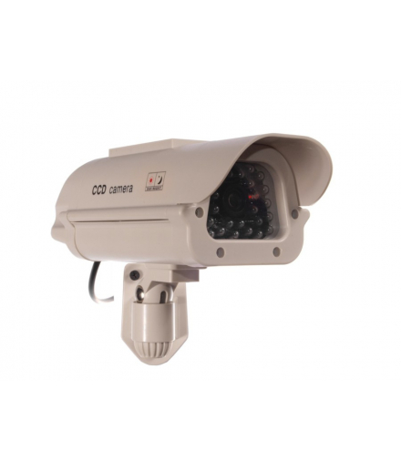 Atrapa kamery SOL1500 Solarna migająca dioda naklejka gratis CE CEN-28886