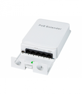 Extender POE 4-portowy 100mbs zewnętrzny Blow 77-968