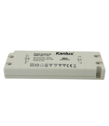 DRIFT LED 3-18W Zasilacz elektroniczny LED Kanlux 08550