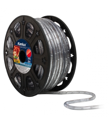 GIVRO LED-RE Wąż świetlny LED CZERWONY rolka 50m Kanlux 08632