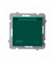 AS GPH-1GZD/m/12/w Gniazdo bryzgoszczelne z uziemieniem DATA IP-44 wieczko w kolorze wyrobu Zielony Ospel