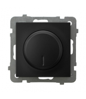 AS ŁP-8GL2/m/33 Ściemniacz uniwersalny do obciążenia żarowego, halogenowego oraz LED Czarny Metalik Ospel