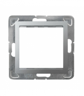 IMPRESJA AP45-1Y/m/18 Adapter podtynkowy systemu OSPEL 45 do serii Impresja Srebro Ospel