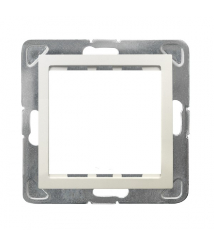 IMPRESJA AP45-1Y/m/27 Adapter podtynkowy systemu OSPEL 45 do serii Impresja Ecru Ospel