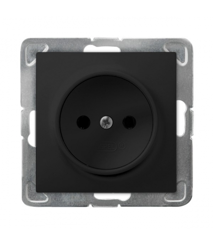 IMPRESJA GP-1Y/m/33 Gniazdo pojedyncze Czarny Metalik Ospel