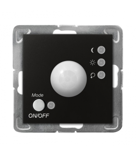 IMPRESJA ŁP-16Y/m/33 Elektroniczny czujnik ruchu Czarny Metalik Ospel