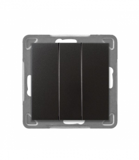 IMPRESJA ŁP-24Y/m/50 Łącznik potrójny zwierny Antracyt Ospel