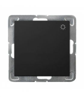 IMPRESJA ŁP-5Y/m/33 Łącznik zwierny światło Czarny Metalik Ospel