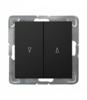 IMPRESJA ŁP-7Y/m/33 Łącznik żaluzjowy, zwierny Czarny Metalik Ospel