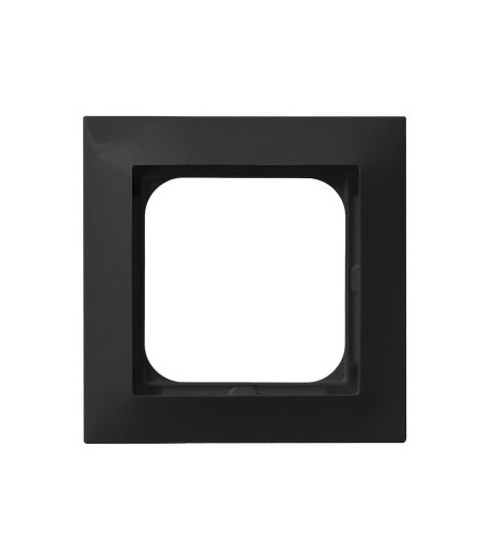 IMPRESJA R-1Y/33 Ramka pojedyncza Czarny Metalik Ospel