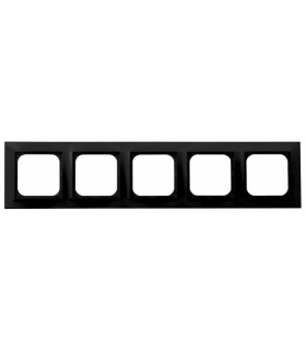 IMPRESJA R-5Y/33 Ramka pięciokrotna Czarny Metalik Ospel