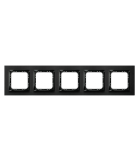 IMPRESJA R-5YAC/64/25 Ramka pięciokrotna Szczotkowany Antracyt Ospel