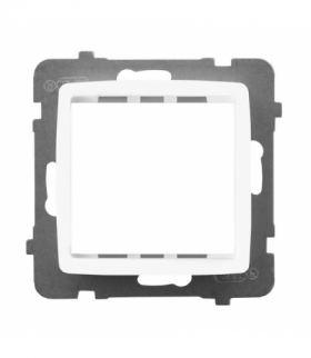 KARO AP45-1S/m/00 Adapter podtynkowy systemu OSPEL 45 do serii Karo Biały Ospel