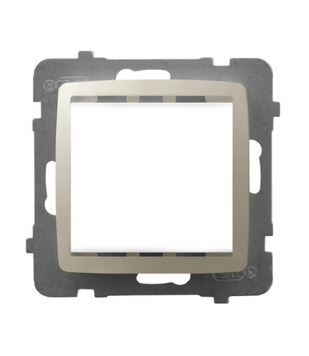 KARO AP45-1S/m/42 Adapter podtynkowy systemu OSPEL 45 do serii Karo Ecru Perłowy Ospel