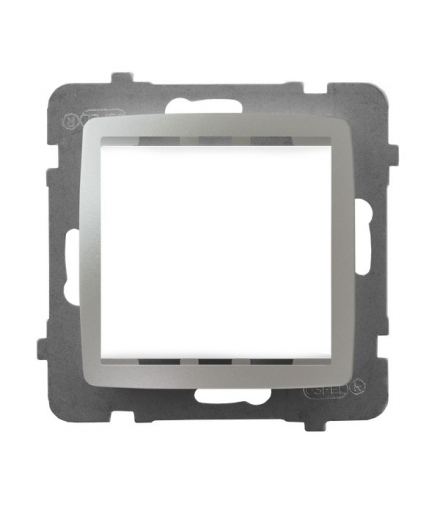 KARO AP45-1S/m/43 Adapter podtynkowy systemu OSPEL 45 do serii Karo Srebrny Perłowy Ospel