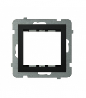 SONATA AP45-1R/m/33 Adapter podtynkowy systemu OSPEL 45 do serii Sonata Czarny Metalik Ospel