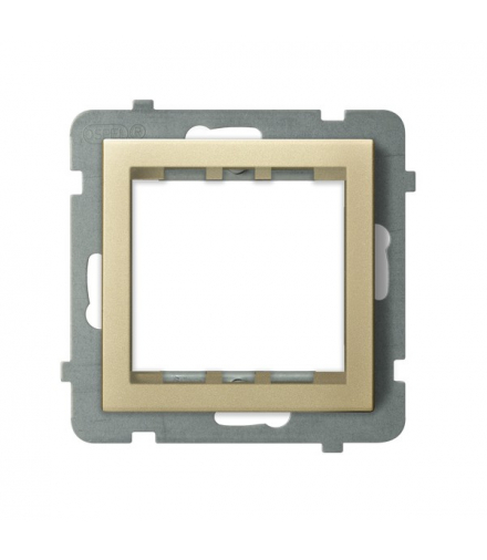 SONATA AP45-1R/m/39 Adapter podtynkowy systemu OSPEL 45 do serii Sonata Szampański Złoty Ospel