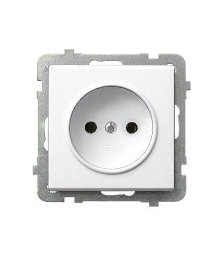 SONATA GP-1R/m/75 Gniazdo pojedyncze Biały Mat Ospel