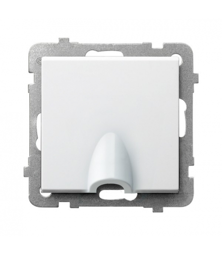 SONATA GPPK-1R/m/75 Przyłącz kablowy Biały Mat Ospel