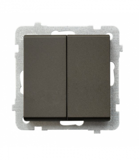 SONATA ŁP-19R/m/40 Łącznik podwójny krzyżowy Czekoladowy Metalik Ospel