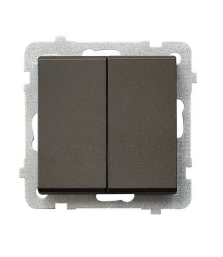 SONATA ŁP-19R/m/40 Łącznik podwójny krzyżowy Czekoladowy Metalik Ospel