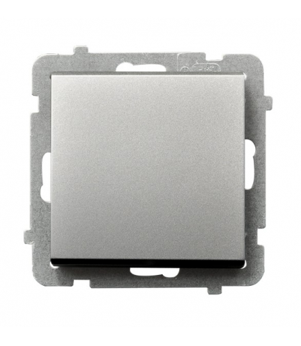 SONATA ŁP-21R/m/38 Łącznik zwierny Srebro Mat Ospel