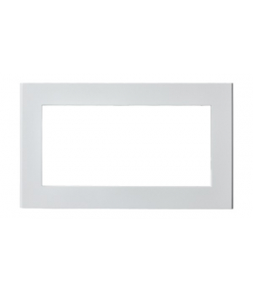 SONATA R-2RBS/00 Ramka podwójna do gniazda brytyjskiego Biały Ospel