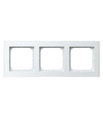 SONATA R-3R/75 Ramka potrójna Biały Mat Ospel