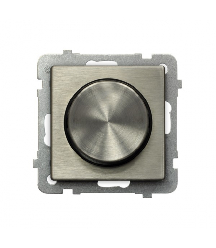 SONATA NOWE SREBRO ŁP-8RML2/m/44 Ściemniacz uniwersalny do obciążenia żarowego, halogenowego oraz LED Nowe Srebro Ospel