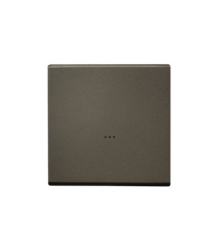 STEROWANIE BEZPRZEWODOWE K-1RB/40 Klawisz łącznika bezprzewodowego dwukanałowego Czekoladowy Metalik Ospel