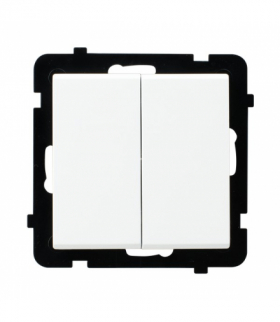 STEROWANIE BEZPRZEWODOWE ŁN-2RRZ/m/00 Łącznik bezprzewodowy czterokanałowy do systemu Exta Free Biały Ospel