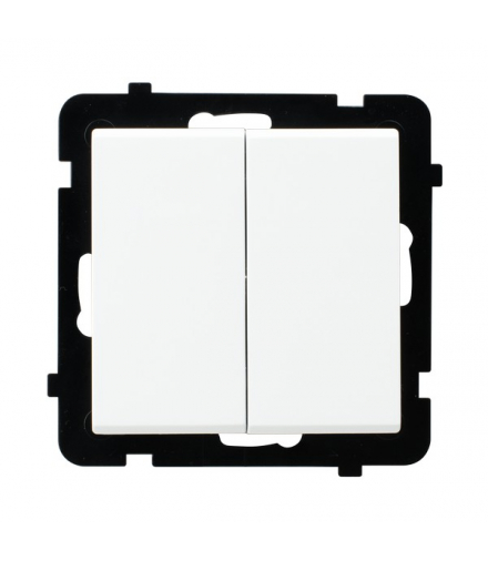 STEROWANIE BEZPRZEWODOWE ŁN-2RRZ/m/00 Łącznik bezprzewodowy czterokanałowy do systemu Exta Free Biały Ospel