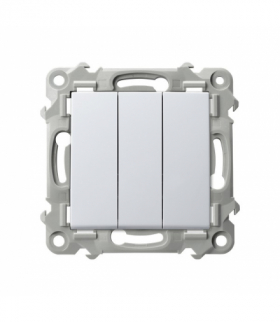 SZAFIR ŁP-13Z/m/00 Łącznik potrójny Biały Ospel