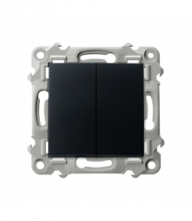 SZAFIR ŁP-19Z/m/33 Łącznik podwójny krzyżowy Czarny Metalik Ospel